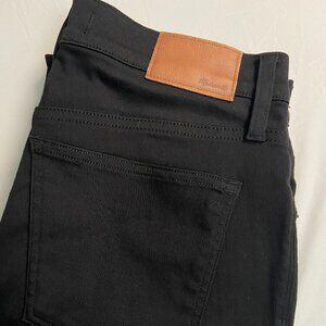 Black Skinny Jeans by Madewell Black Slim Pants | Size 28 | 8" Mid Rise